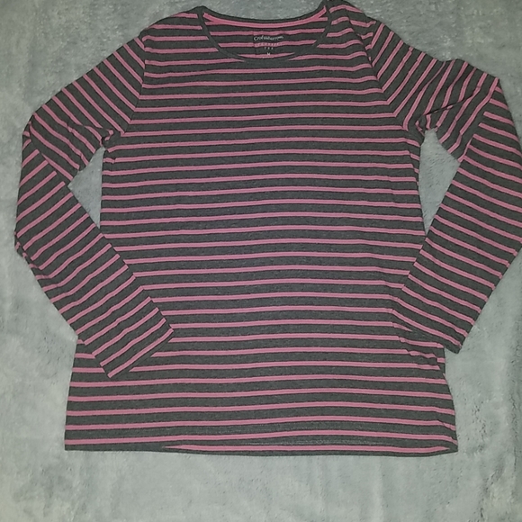 Croft & Barrow Striped Tshirt - Picture 1 of 3